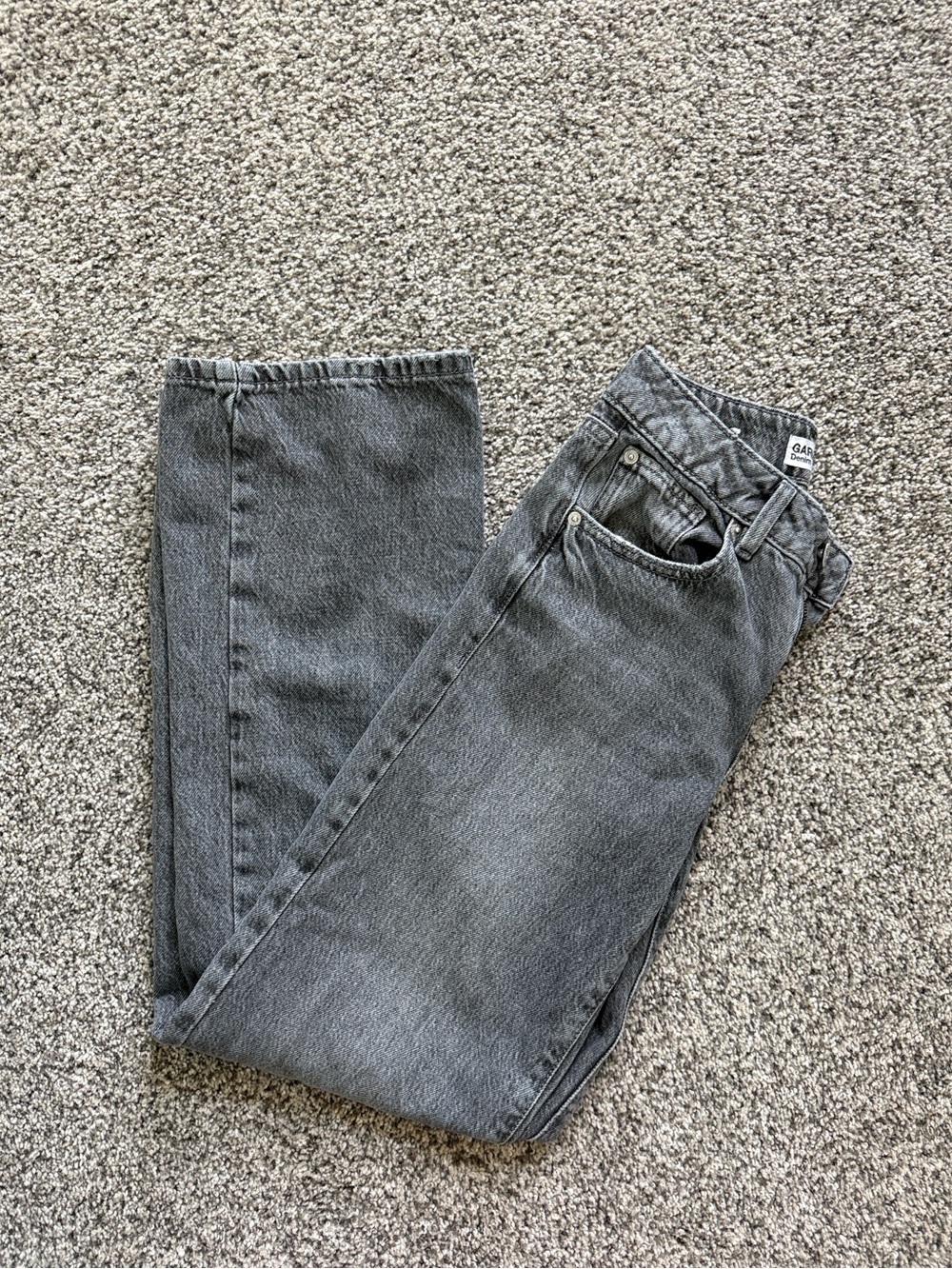 Garage Grey 90s Straight Jeans - 00/23